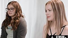 LEANA LOVINGS SCARLETT SAGE PASSIONATE LESBIAN SEX!