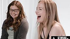 LEANA LOVINGS SCARLETT SAGE PASSIONATE LESBIAN SEX!