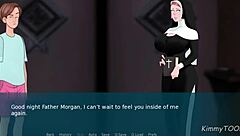 Nun, take this huge cock in confession!