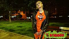 feeling that huge black cock stretch me better than any buttplug as dulce meylene rides it wildly