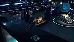 check out tifa hanging topless on those monkey bars