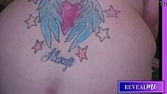 Curvy Babe's Sensual Ass Dildo Ride Fingering Orgasm