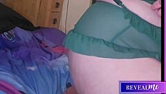 Curvy Babe's Sensual Ass Dildo Ride Fingering Orgasm