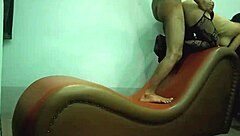 myanmar wife cheats bent over sofa