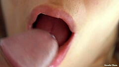 Blowjob cumshot and oral creampie compilation with veronika charm 😍💦