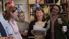 Office 5some: Big Ass and Tits in Steamy Group Action at Work