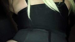 hey cuckold, watch me fuck this fat stranger doggystyle through the glory hole!