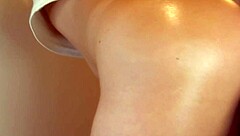 Bent over wife ass close-up doggystyle pounding