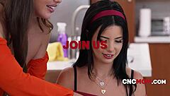 Petite Milf Joins Group For Casual Hardcore Bonding