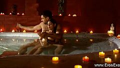 beautiful indian couple sensual lick 😍