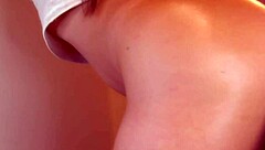 Bent over wife ass close-up doggystyle pounding