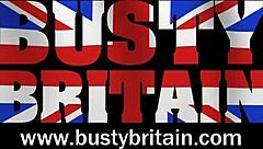 Gina G Caresses Giant BBW Boobs in Striptease