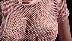 Horny Italian milf Artemisia's big tits bounce hot!