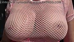 Horny Italian milf Artemisia's big tits bounce hot!