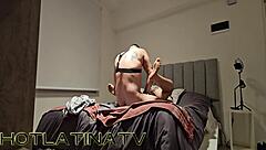 argentina waitress bends over for stranger's hardcore anal cumshot pounding