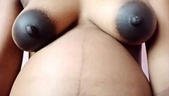 sexy maid moans loud while playing with dildo and cum tribute!