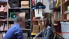 kimmy granger's fake pregnancy shoplift scam explodes into rough teen punishment!