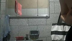 perfect body asian teen masturbates hidden bathroom creampie fantasy