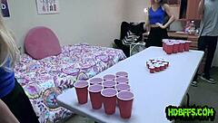 Party Teens Suck Cock for Facials in Dorm Room Reality