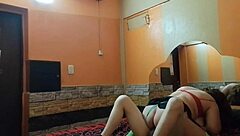 Best Mirror Angle Latina Riding Passionately
