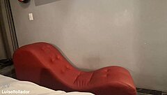 Latina housewife bends over begging in steamy hotel tryst