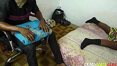 wife caught with huge black cock trap surprise