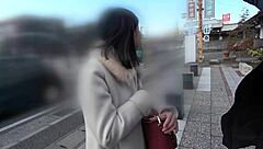 japanese college girl blindfolded in intense first experience interview