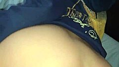 My buddy's hard cock slides in my pussy after footjob creampie