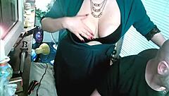 mature moscow couple's cramped balcony fuck fest ignites