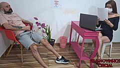 i whipped out my cock and jerked off in the waiting room right in front of the receptionist