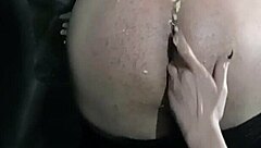 Girlfriend Shoves Banana Deep in Ass!