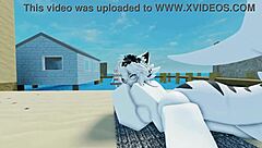 shark beach furry sex romp 😈🏖️