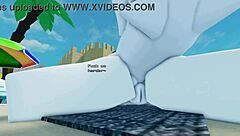 shark beach furry sex romp 😈🏖️