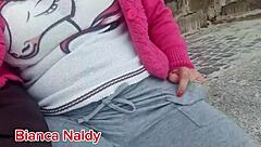 Brazilian milf hitchhikes beach ride to sunset creampie