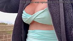i love hiking my big tits beach close up with artemisia