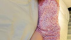 my flower print camisole one piece feels so comfy