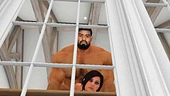 Heyward demonstrates intense cumback workout routine to neighbor