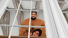 Heyward demonstrates intense cumback workout routine to neighbor