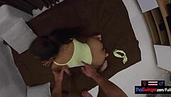 Asian Teen Girlfriend Gym Workout Turns Horny Fuck Fest!