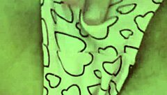 Brunette student fingers hairy pussy under classroom desk to cum