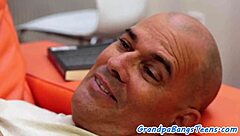 Grandpa's Cum Tastes So Sweet To This Eager 18+ Teen!