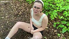 Shaved Pussy Hurt? Emergency Anal Creampie Doggystyle Fix for Glasses Girl