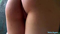 sexy brunette fucks outdoors to spite ex in public reality suck