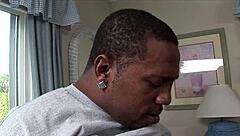 Gorgeous black milf mommy creampie from massive black cock