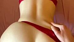 Does my red thong make this ass look huge?