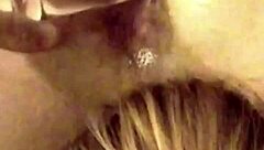 Blonde Milf Pegs and Milks His Ass with Toys