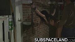 humiliated teen tied for wet towel slaps?