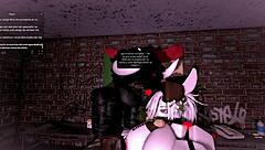 infiel bunny begs for urgent big black cock pounding