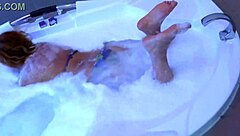 motel bikini tease leads to jacuzzi masturbation voyeur thrill