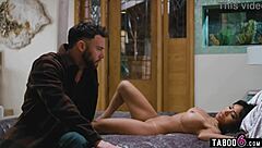 Travel Pals Double Penetrate Horny Asian Milf Ember Snow in Sleazy Motel